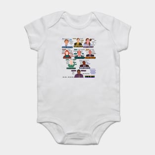 The Office Boom Roasted Scene Baby Bodysuit